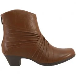 Rockport Brynn Rouched Ankle Boots - Womens Almond