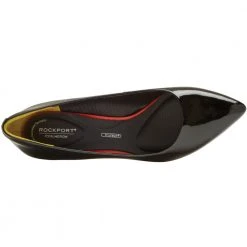 Rockport Tm Sheehan Heel Dress Shoes - Womens Black -Rogan‘s Shoes shop RP CH9324 BLK3