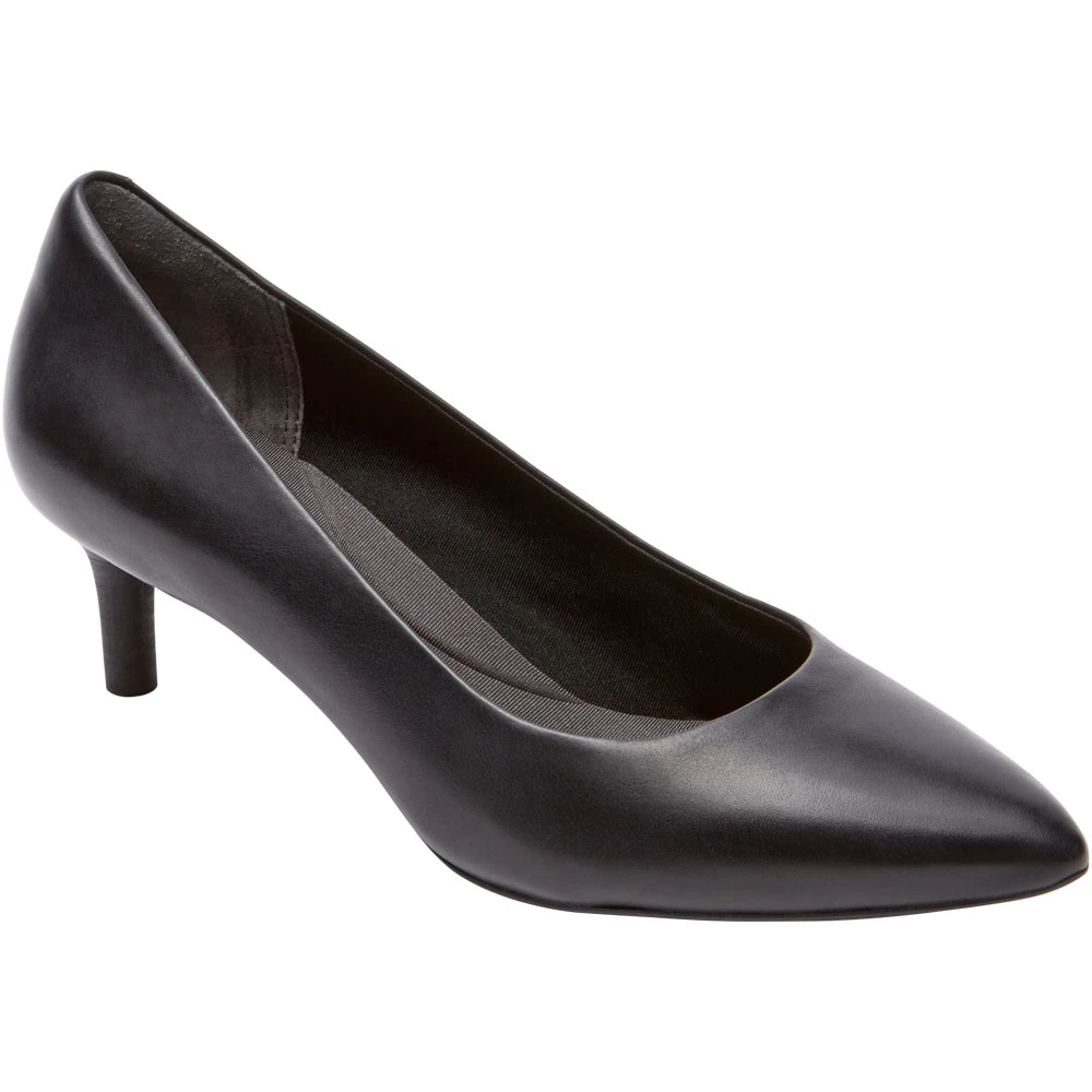 Rockport Total Motion Kalila Heel Womens Dress Shoes Black 2 Rockport Total Motion Kalila Heel Womens Dress Shoes Black - Image 2