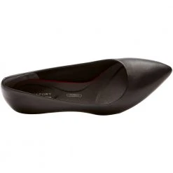 Rockport Total Motion Kalila Heel Womens Dress Shoes Black 6 Rockport Total Motion Kalila Heel Womens Dress Shoes Black -Rogan‘s Shoes shop RP CI0019 BLK3
