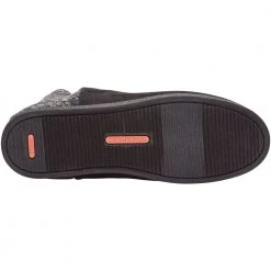 Rockport Veda Slipper Boot Slippers - Womens Black Grey -Rogan‘s Shoes shop RP CI0742 XGY4