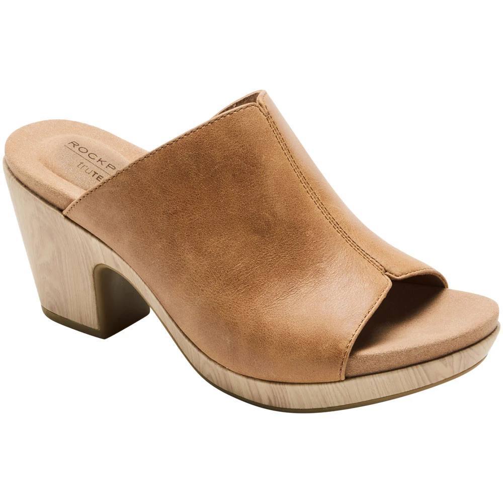 Rockport Vivianne Slide Sandals - Womens Honey 2 Rockport Vivianne Slide Sandals - Womens Honey - Image 2