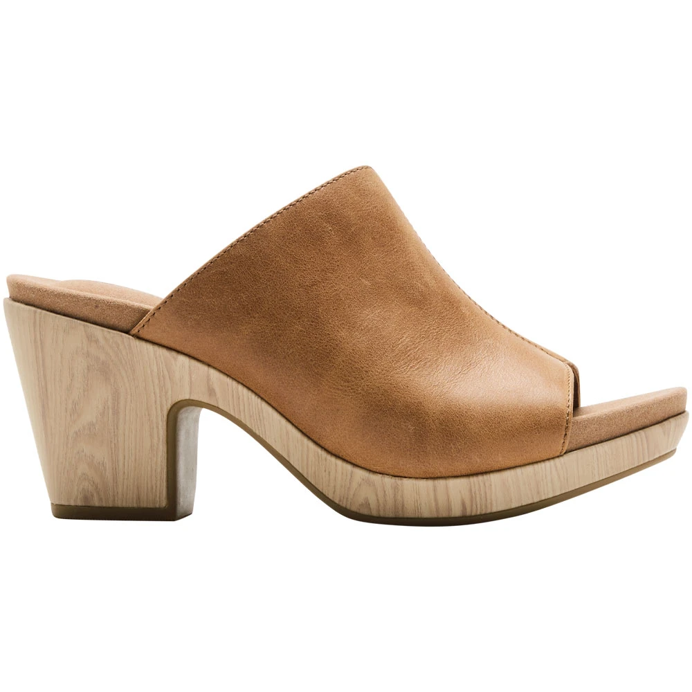 Rockport Vivianne Slide Sandals - Womens Honey 1 Rockport Vivianne Slide Sandals - Womens Honey