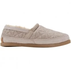 Rockport Veda Slipper Slippers - Womens Taupe Grey