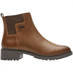 Rockport Ryleigh Wp Casual Boots - Womens Brown Leather