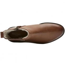 Rockport Ryleigh Wp Casual Boots - Womens Brown Leather -Rogan‘s Shoes shop RP CI5956 BRN3
