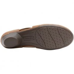 Rockport Ch Laurel Woven Slip On Casual Shoes - Womens Tan -Rogan‘s Shoes shop RP CI6228 TAN4