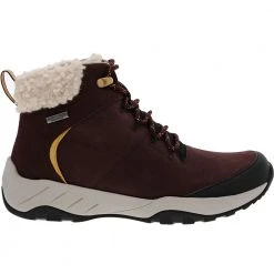 Rockport XCS Spruce Peak WP Womens Hiking Boots Oxblood
