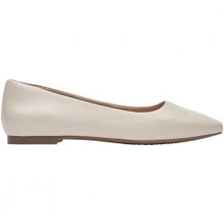 Rockport Total Motion Laylani Womens Ballet Flat Dress Shoes Vanilla