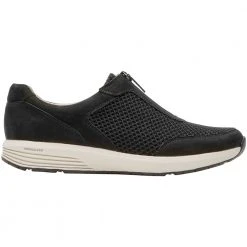 Rockport Trustride Prowalker Zip Sneaker Womens Walking Shoes Black