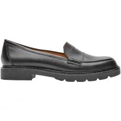 Rockport Kacey Penny Casual Dress Shoes - Womens Black Leather