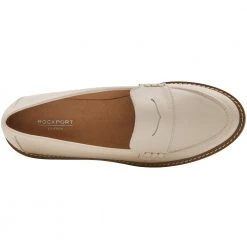 Rockport Kacey Penny Casual Dress Shoes - Womens Vanilla -Rogan‘s Shoes shop RP CI8735 VAN3