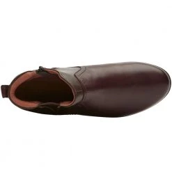 Rockport Cobb Hill Crosbie Gore Boot Womens Casual Boots Brown -Rogan‘s Shoes shop RP CI9331 BRN3