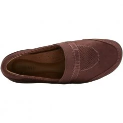 Rockport Cobb Hill Penfield Aline Slip On Womens Casual Shoes Redwood -Rogan‘s Shoes shop RP CI9343 RED3
