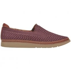 Rockport Cobb Hill Camryn Slip On Womens Casual Shoes Eggplant