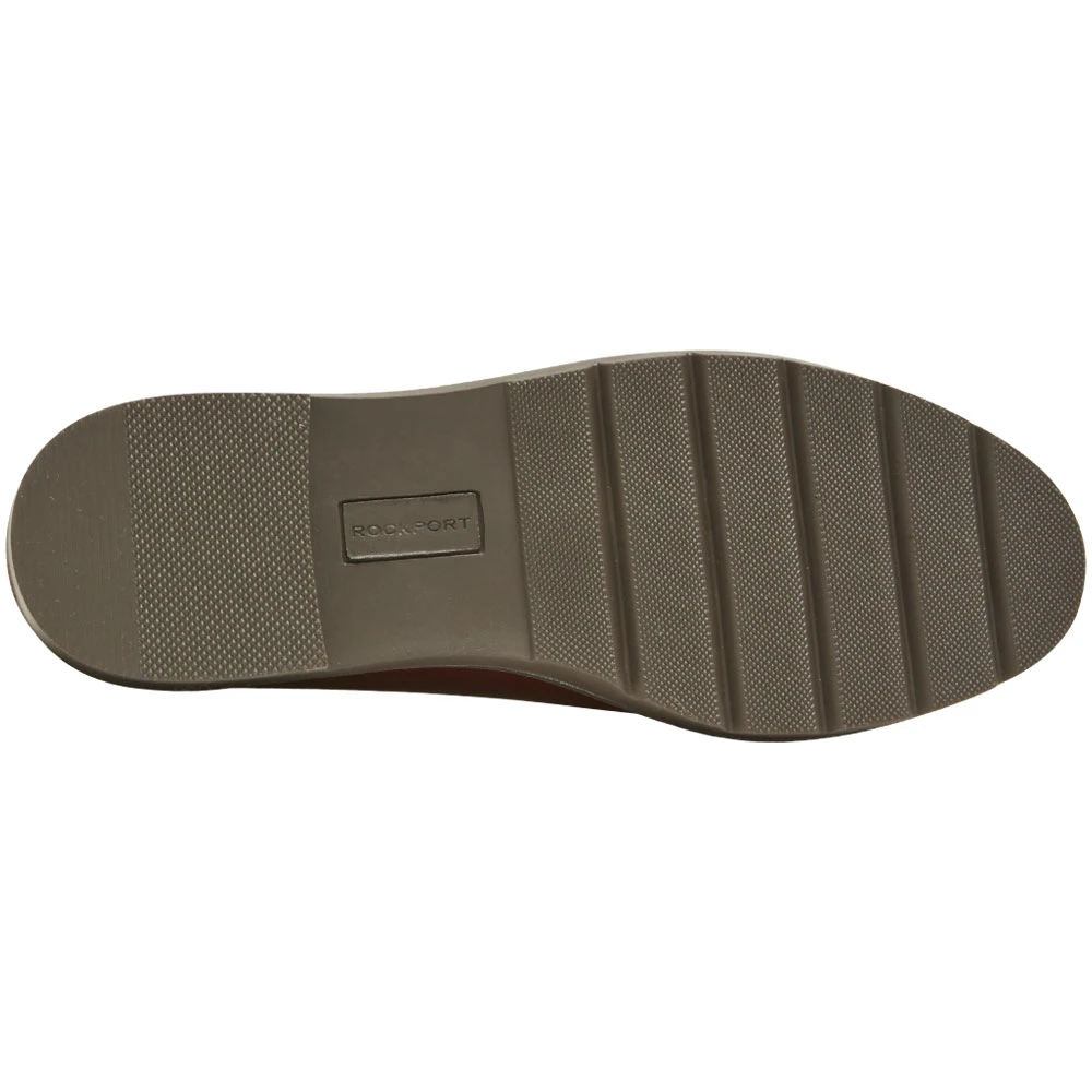 Rockport Kacey Chain Slip On Casual Shoes - Womens Tawny Port Leather 4 Rockport Kacey Chain Slip On Casual Shoes - Womens Tawny Port Leather - Image 4