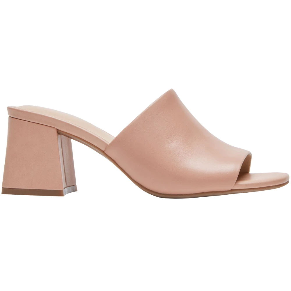 Rockport Farrah Slide Dress Shoes - Womens Tuscany Pink 1 Rockport Farrah Slide Dress Shoes - Womens Tuscany Pink