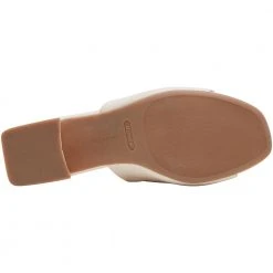 Rockport Farrah Slide Dress Shoes - Womens Vanilla -Rogan‘s Shoes shop RP CI9628 VAN4