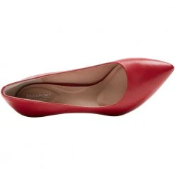 Rockport Total Motion 75mm Pointed Toe Womens Dress Shoes Scarlet -Rogan‘s Shoes shop RP CI9990 SCL3