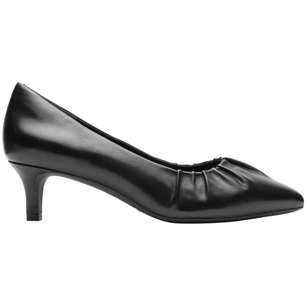 Rockport Kalila Gather Heel Dress Shoes - Womens Black 1 Rockport Kalila Gather Heel Dress Shoes - Womens Black