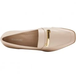 Rockport Santana Bit Loafer Slip On Casual Shoes - Womens Nude -Rogan‘s Shoes shop RP CJ0686 NUD3