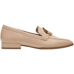 Rockport Santana Ring Loafer Slip On Casual Shoes - Womens Nude