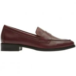 Rockport Sena Penny Loafer Womens Casual Dress Shoes Brown