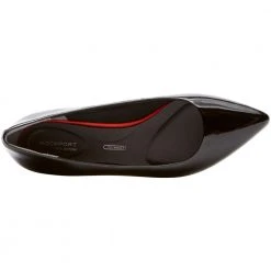 Rockport Total Motion Adelyn Ballet Flat Casual Shoes - Womens Black Black Black -Rogan‘s Shoes shop RP V79080 XXX3