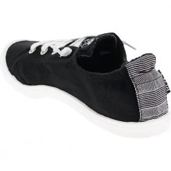Roxy Bayshore 3 Lifestyle Shoes - Womens Black White -Rogan‘s Shoes shop RX BAYSHOR3 BWH3