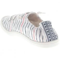 Roxy Bayshore 3 Lifestyle Shoes - Womens White Red -Rogan‘s Shoes shop RX BAYSHOR3 WRD3