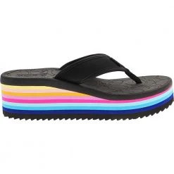 Roxy Kallie Platform Womens Sandals Multi