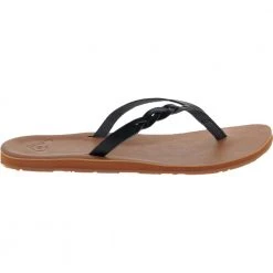 Roxy Liza 4 Flip Flops - Womens Black