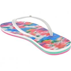 Roxy Portofino 3 Flip Flops - Womens Multi -Rogan‘s Shoes shop RX PORTOFI3 MLT3