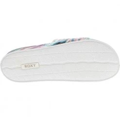 Roxy Slippy Printed Slide Sandals - Womens Multi -Rogan‘s Shoes shop RX SLIPPY MLT4