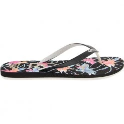 Roxy Tahiti 7 Flip Flops - Womens Black Pink