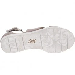 Sofft Mirabelle Slide Sandals - Womens Anthracite -Rogan‘s Shoes shop S2 1288701 ANT4