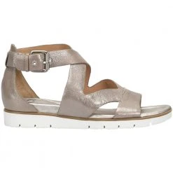 Sofft Mirabelle Slide Sandals - Womens Anthracite Metallic