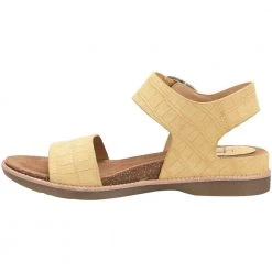 Sofft Bali Sandals - Womens Yellow Nubuck -Rogan‘s Shoes shop S2 15801 YEL3