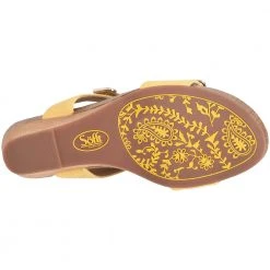 Sofft Verdi Sandals - Womens Yellow -Rogan‘s Shoes shop S2 2001 YEL4