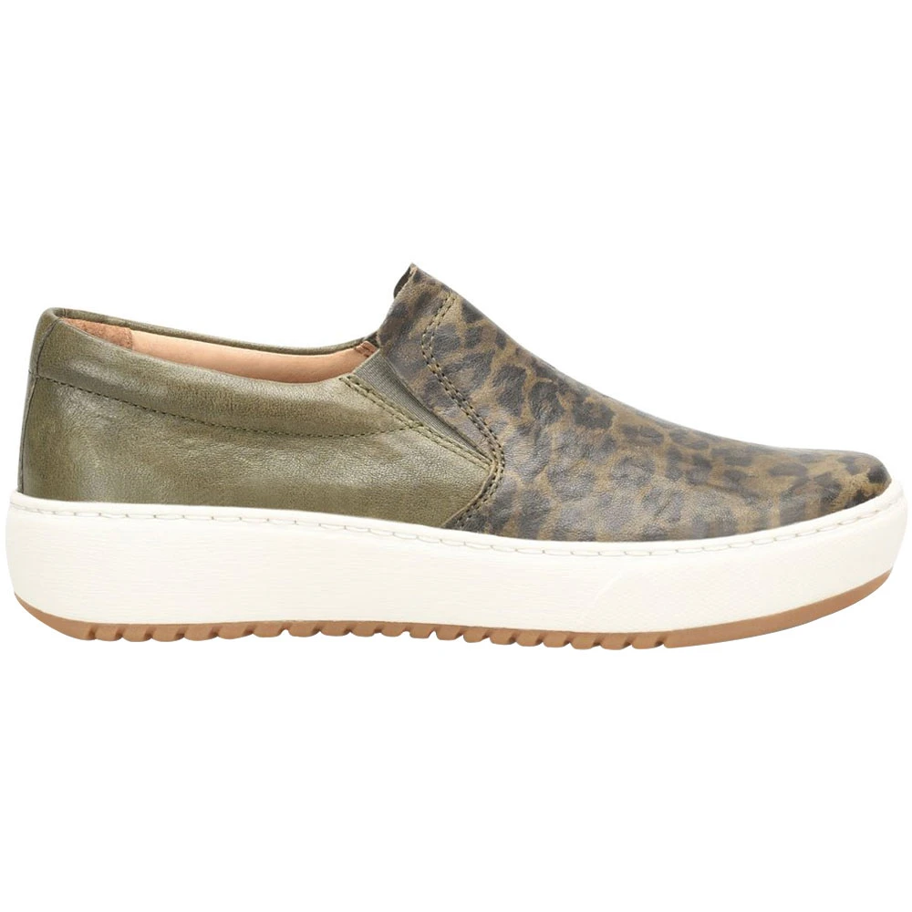 Sofft Watney Lifestyle Shoes - Womens Green Leopard 1 Sofft Watney Lifestyle Shoes - Womens Green Leopard