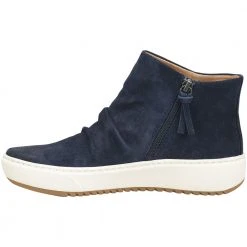 Sofft Waydell Casual Boots - Womens Navy Suede -Rogan‘s Shoes shop S2 54707 NVY3