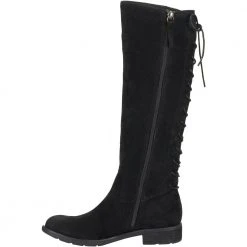 Sofft Sharnell 2 Tall Dress Boots - Womens Black Suede -Rogan‘s Shoes shop S2 SF009291 BLS3