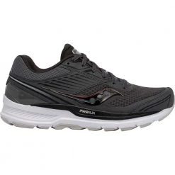 Saucony Echelon 8 Running Shoes - Womens Charcoal Cherry