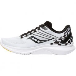 Saucony Kinvara 12 Running Shoes - Womens White Black -Rogan‘s Shoes shop SC 10619 26 WBK3