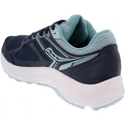 Saucony Cohesion 14 Running Shoes - Womens Navy Light Blue -Rogan‘s Shoes shop SC 10628 3 NVY3