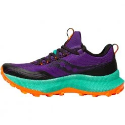 Saucony Endorphin Trail Running Shoes - Womens Concord Jade -Rogan‘s Shoes shop SC 10647 20 PUR3