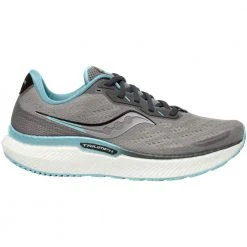 Saucony Triumph 19 Running Shoes - Womens Alloy Powder