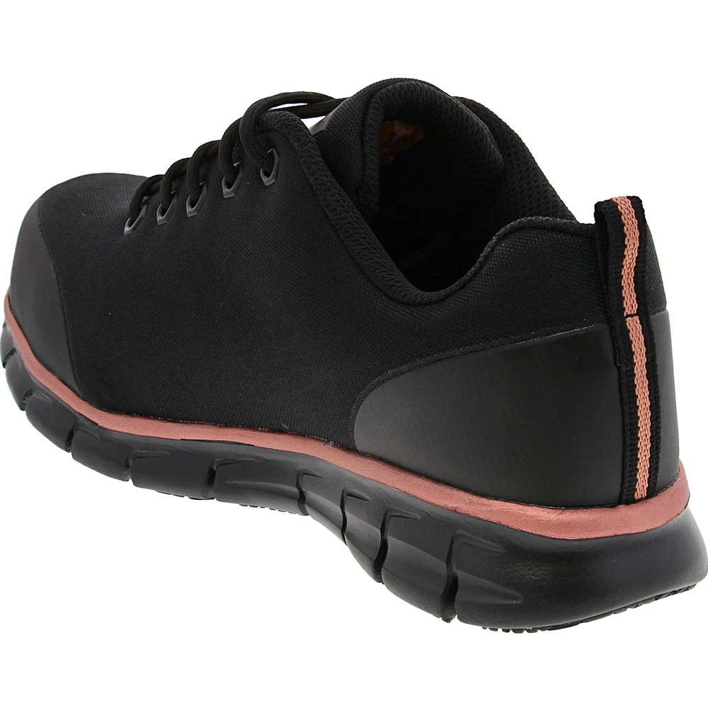 Skechers Work Chiton Safety Toe Work Shoes - Womens Black 3 Skechers Work Chiton Safety Toe Work Shoes - Womens Black - Image 3
