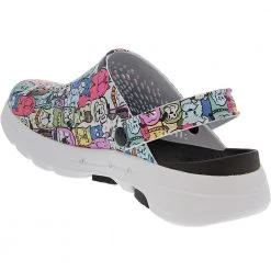 Skechers Go Walk 5 Dog Lover Clogs - Womens Black Multi -Rogan‘s Shoes shop SK 111000 MLT3