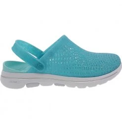 Skechers Go Walk 5 Ocean Foamie Water Sandals - Womens Blue